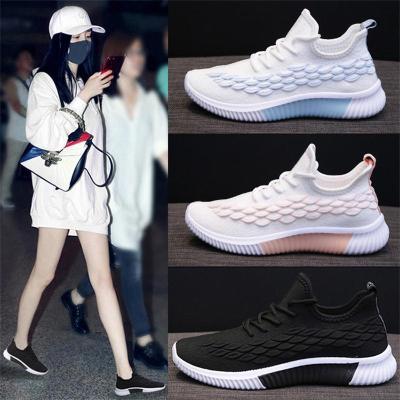 Women's Shoes 2021 New Mesh Shoes Korean Style Trendy Sneakers Summer Breathable Women's Casual Stylish Women's Shoes