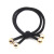 Korean Style High Elastic Hair Band Basic Tie Hair Rope Double Knot Golden round Beads Rubber Band Factory Wholesale Hair Accessories