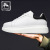 Full Cowhide Material McQueen White Shoes for Women Spring New Pure Leather Platform Men's Shoes Sports Casual Borad Shoes Couple Style