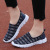 Summer Women's Shoes 2021 New Breathable One Pedal Loafers Casual Pregnant Women's Shoes Mesh Sports Walking Shoes