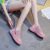 Spring and Summer New Stretch Sock Shoes Women's Low-Top Flat Sports Casual Shoes Flying Woven Breathable Running Student Single-Layer Shoes