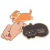 Cartoon Animal-Shaped Wire Ring Foot Mat Household Entry Entrance Mats Entry Door Door Mat PVC Non-Slip Floor Mat