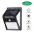 Solar Lamp 100/140led3-Side Luminous Lighting Human Body Induction Wall Lamp Outdoor Room Garden Lamp 144led