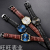 2021 New Men's Watch Steel Belt Fashion Double Calendar Luminous Waterproof Leather-Belt Watch Student Quartz Watch