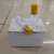 Small Octagonal Glass Essential Oil Bottle 12 PCs Per Box Packaging Paper Box Packaging Glass Essential Oil Bottle Glass Bottle