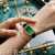Retro Small Square Watch Women's Simple Elegant Student Korean Style Ins Small Green Watch Waterproof Women's Watch