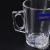 Demon Transparent Glass Small Handle Cup Black Tea Cup Coffee Cup Glass Water Cup Spirit Glass Small Capacity Glass Cup