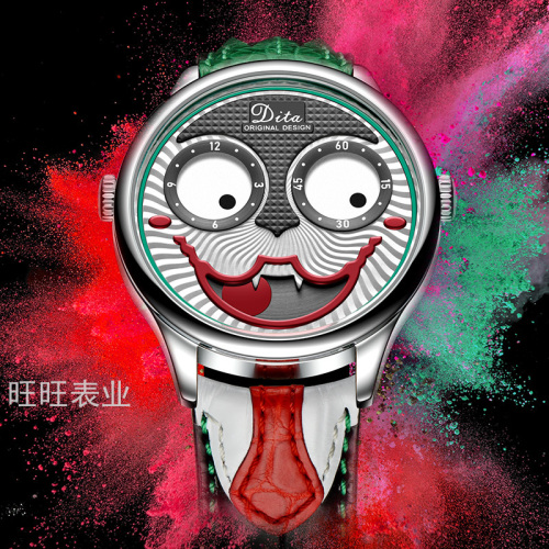 Clown Watch Men‘s Dita Fashion Watch Cross-Border Fashion Brand Quartz Watch Non-Mechanical Watch Foreign Trade Popular Style