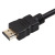 HDMI to VGA Convex Head with Chip HD to VGA Conversion Strip Line Nut HD to VGA with Audio Black