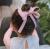 Children's Bow Hair Band Girls' Sweet All-Matching Hair Rope Korean Large Intestine Ring Ribbon Hairtie Fairy Hair Accessory