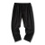 Men's Summer Ultra-Thin Ice Silk Quick-Dry Pants Spring and Summer Loose Straight Casual Sports Pants Cropped Drawstring Jogger Pants