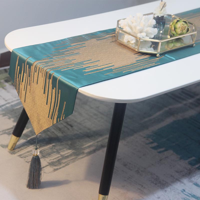 新款轻奢桌旗现代简约客厅餐桌北欧茶几定制电视柜盖布厂家直销