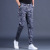 Spring and Summer Men's Casual Pants Slim Fit British Thin Plaid Men's Pants Blue All-Match Sports Pants Fashion Brand