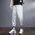 Summer Thin Ice Silk Pants Men's Casual Pants Breathable and Loose Air Conditioning Men's Pants Elastic Sports Pants