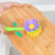 Flower SUNFLOWER Washing Pot Dishwashing Brush Fabulous Pot Cleaning Tool Kitchen Daily Necessities