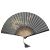 Ancient Style Fan Cotton and Linen Male Fan High-End Boutique Female Fan Hanfu Comic Show Fan Craft Folding Fan Wholesale Fan Gift Fan