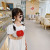 Children's Pearl Bag 2021 Summer New Girls' Shoulder Crossbody Bag Fashion Plaid Coin Purse Mini Bag