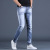 2020 New Spring Men's Light-Colored Jeans Men's Fashion Brand Trousers Slim Fit Skinny Casual Korean Style Fashion Pants