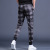 Summer Plaid Casual Pants Men's Slim Fit Skinny Korean Style Trendy Non-Ironing All-Matching Cropped Men's Track Pants