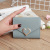 New Fashion Pu Small Wallet Women's Short Japanese and Korean Style Heart-Shaped Hardware Fresh Mini Coin Purse Women's Wallet