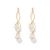 S925 Sterling Silver Needle Opal Earrings Korean Graceful Geometric Square Jeweled Earrings Simple Online Influencer Earrings Wholesale