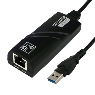 USB 3.0 Gigabit External Drive-Free Wired Network Card USB to RJ45 USB Network Cable Converter Gigabit Network CardF3-17162