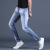 2020 New Spring Men's Light-Colored Jeans Men's Fashion Brand Trousers Slim Fit Skinny Casual Korean Style Fashion Pants