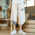 Chinese Style Summer Tang Suit Linen Casual Pants Suit Men's Retro Breathable Harem Pants Thin Men's Shorts Cropped Pants