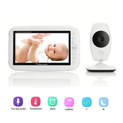 720P HD Baby Monitor 7-Inch Display Baby Monitor Baby Monitor Monitor