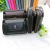 L2225 Snap Button Large Double Pull Leather Belt Bag Multifunctional Mobile Phone Bag Men's Belt Bag Pannier Bag Yiwu Yuan