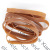 Wholesale 70*10 Natural Environmental Protection Rubber Band Industrial Widened Elastic Band Brown Rubber Band Natural Rubber Ring