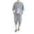 200 Jin Tang Costume Han Costume Linen Shorts Suit Men's Summer Thin Suit Cotton and Linen Short Sleeve Shirt Cropped