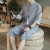 200 Jin Tang Costume Han Costume Linen Shorts Suit Men's Summer Thin Suit Cotton and Linen Short Sleeve Shirt Cropped