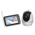 New 4.5-Inch Digital Rotating Baby Monitor PTZ Camera Music Playback Intercom Night Vision Temperature