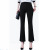 Small Spring/Summer Bootleg Pants New High Waist Women's Pants Cropped Pants Draping Suit Pants Casual Pants Large Size Thin