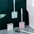 Toilet Brush Wall-Mounted Gap Mimic Silicone Toilet Brush Set Domestic Toilet Cleaning Brush