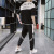 Fashion Brand Suit Men's Summer New Cotton Special Multicolor Men's Youth Loose Sports and Leisure Men's Two-Piece Suit