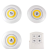 Switch Lights 1+3 Wireless Remote Control Cob Dimming Lamp Small Night Lamp