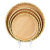 round Plate Imitation Bamboo Melamine Tableware Imitation Porcelain Melamine Plastic Hotel Commercial Spot Factory Direct Sales