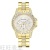 2021 New Luxury Full Diamond Steel Belt Men's and Women's Watch Three-Eye Fashion Quartz Watch Wrist Watch