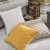 Solid color Swan velvet embroidered Square Lattice pillow case light luxury velvet sofa cushion cover