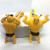 New Product Creative Cartoon Muscle Fierce Male Pikachu Keychain Pendant Doll Muscle Charmander Same Style Key Chain