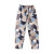 Cotton and Linen Cropped Pants Women's Summer Cotton and Linen Breathable Printed Loose Large Size Manufacturers Produce a Large Number of in Stock Wholesale
