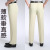 Mulberry Silk Suit Pants Men's Spring and Summer Thin Middle-Aged Loose Straight Men's Pants Casual Pants Middle-Aged and Elderly Non-Ironing Business Pants