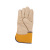Yellow Rubber Velvet Cowhide Gloves Labor Protection Cotton Gloves with Rubber Dimples Customized Industrial Labor Insurance Rubber Latex Gloves