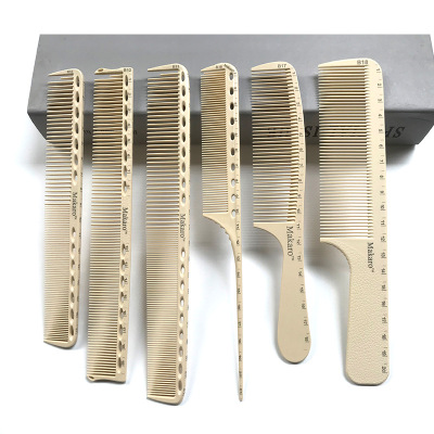 Hairdressing Comb Set Hairdressing Comb Laser Clear Scale Comb Eating Hair Hairdressing Comb Hair Salon Hair Styling Comb a Scale Comb