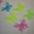 Factory Direct Sales Luminous Butterfly Stickers Stereo Butterfly Decorative Stickers Spot