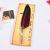 Creative Retro Turkey Feather Pen Flower round Body Water Pen Pen Nib Set Teacher's Day Gift Pen Wholesale