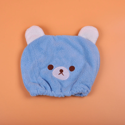 [Nalan Duo] Cartoon Cute Bear Hair-Drying Cap