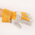 Manufacturers Supply Yellow Rubber White Palm Cowhide Gloves Labor Protection Gloves Cowhide Gloves Construction Site Work Protection Gloves